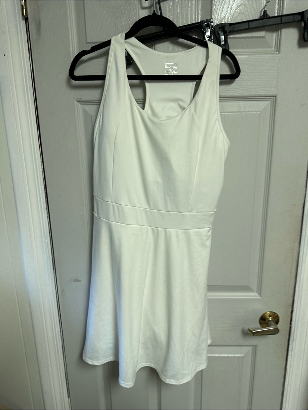 Classic White romper active Sleeveless Dress